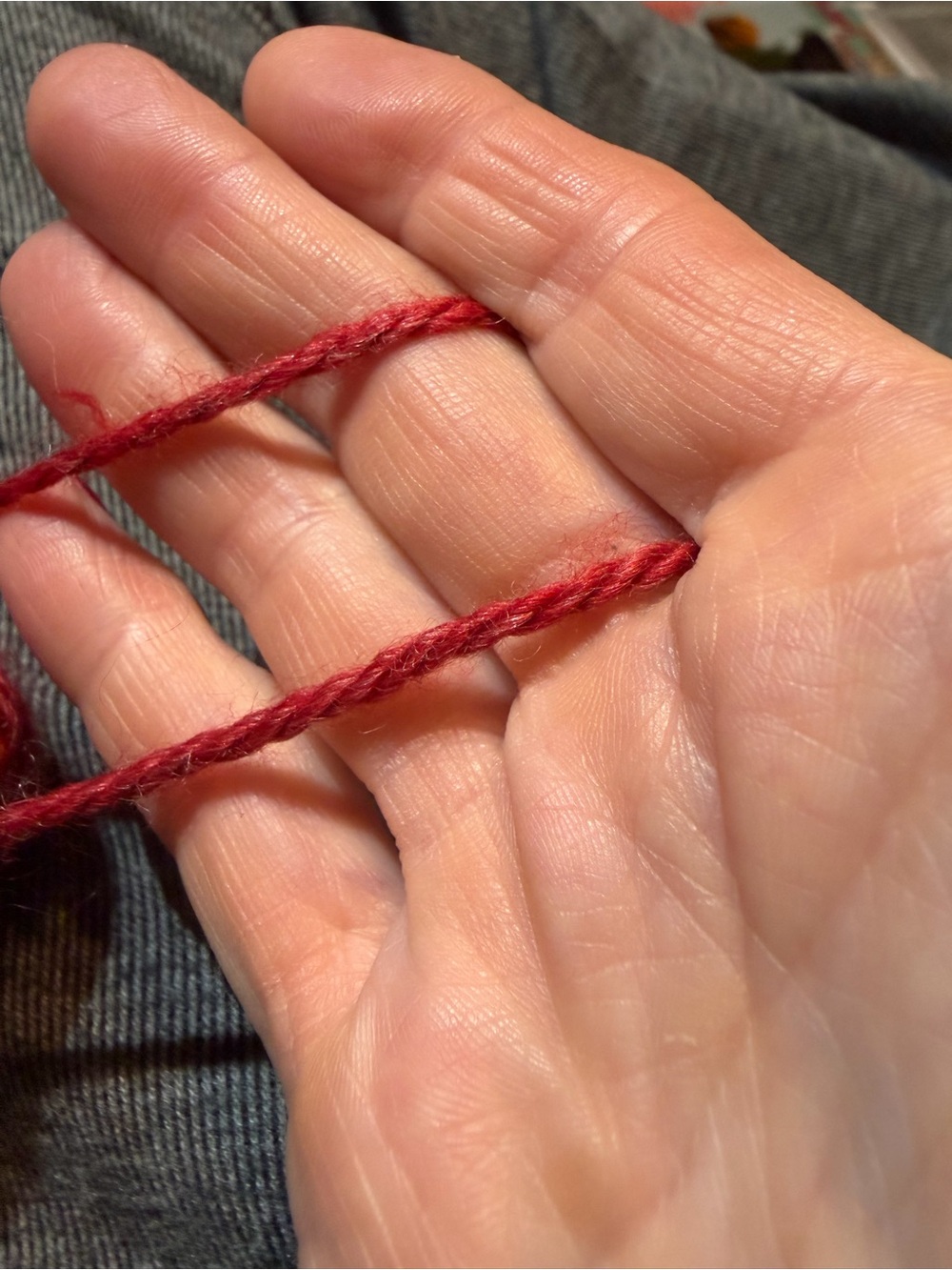 Mirasol Deep Crimson Twisted Yarn - Picture 6 of 6